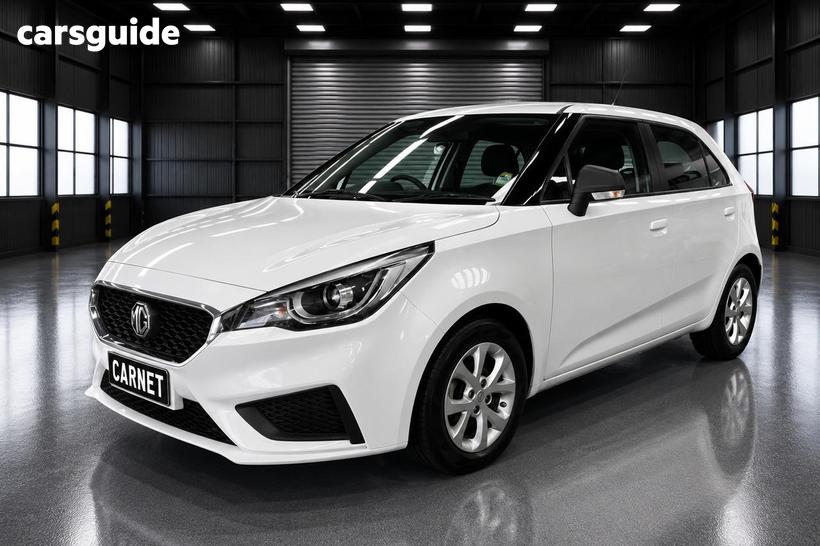 White 2023 MG MG3 Hatchback Core (With Navigation)