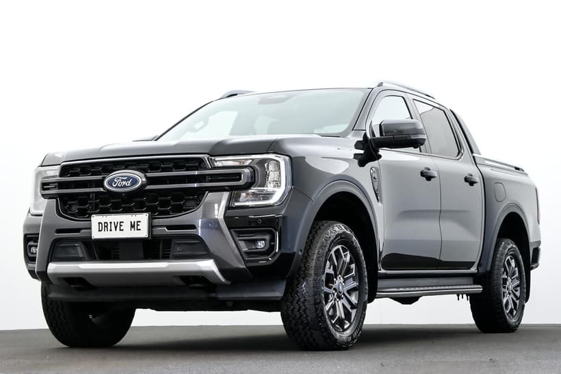 Black 2023 Ford Ranger Double Cab Pick Up Wildtrak 3.0 (4X4)