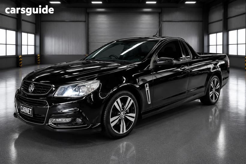 Black 2014 Holden UTE Utility Sv6 Storm