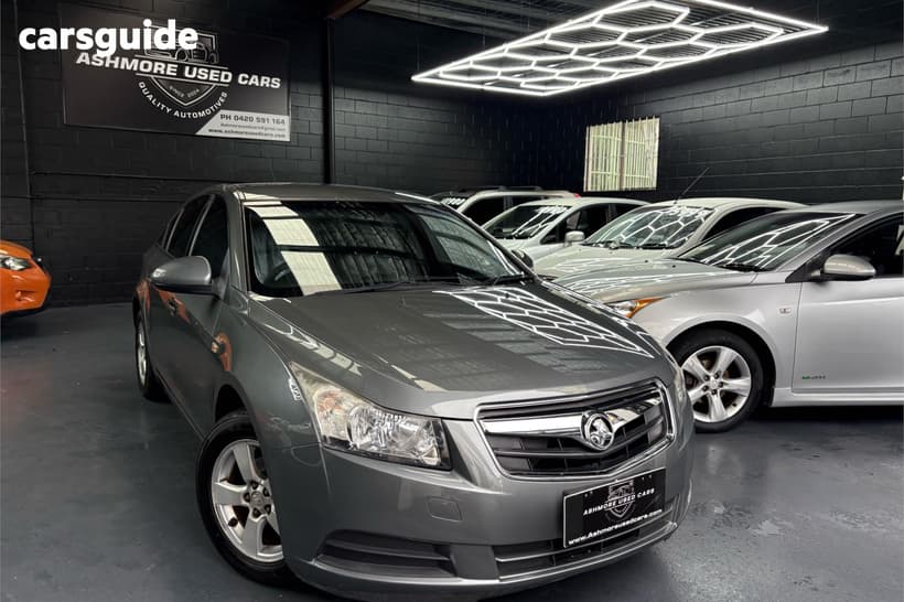 Grey 2010 Holden Cruze Sedan Cd