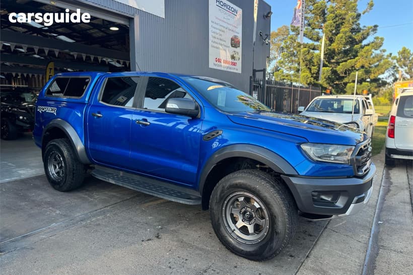 Blue 2019 Ford Ranger Double Cab Pick Up Raptor 2.0 (4X4)