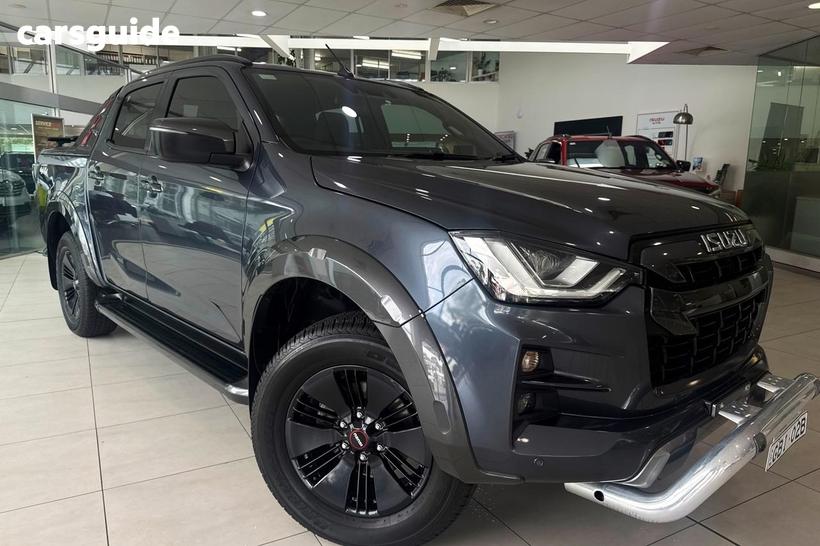Grey 2022 Isuzu D-MAX Crew Cab Utility X-Terrain (4X4)
