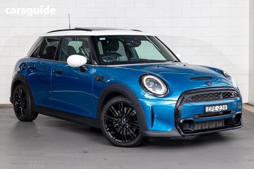 Blue 2021 Mini Cooper Hatchback S Mini Yours 5D Hatch