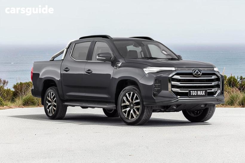 Grey 2026 LDV T60 Double Cab Utility Max Pro (4X4)