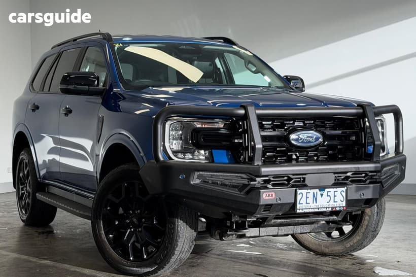 Blue 2025 Ford Everest Wagon Sport (Rwd)