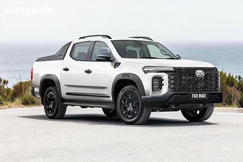 White 2026 LDV T60 Double Cab Utility Max Plus (4X4)