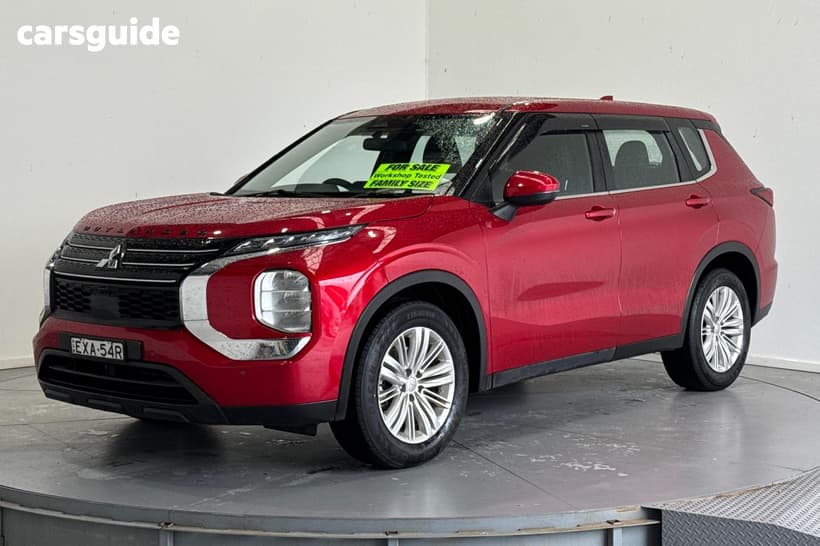 Red 2022 Mitsubishi Outlander Wagon Ls 7 Seat (Awd)