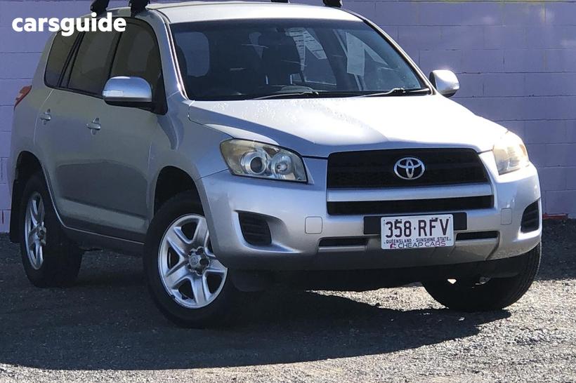 Silver 2010 Toyota RAV4 Wagon Cv (4X4)