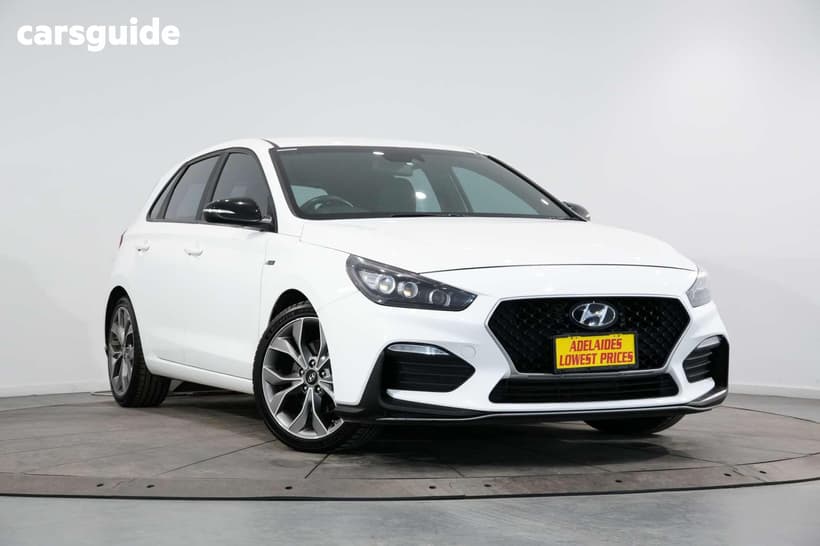 White 2021 Hyundai I30 Hatchback N Line