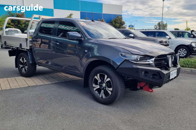 Grey 2023 Mazda BT-50 Dual Cab Chassis Xt (4X4)