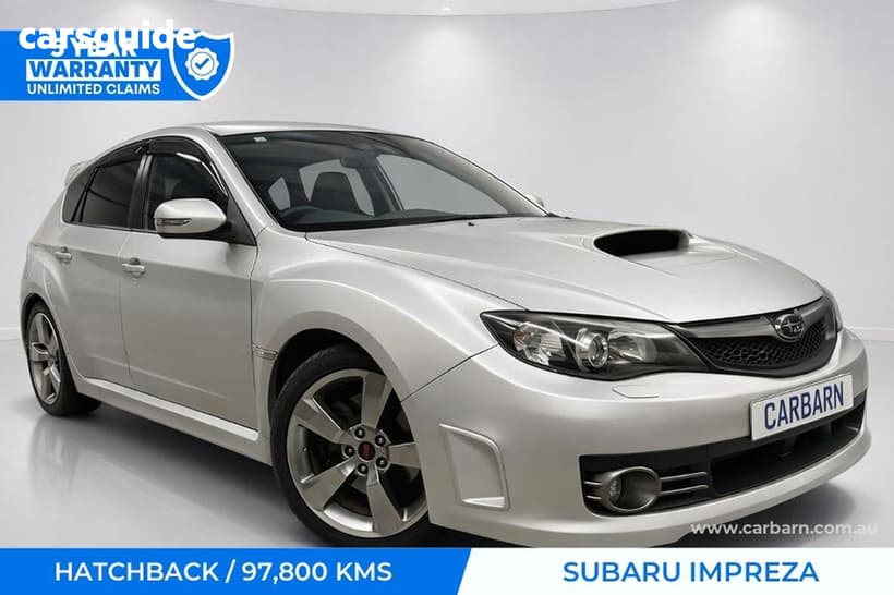 Silver 2009 Subaru Impreza Hatch WRX STI 4WD
