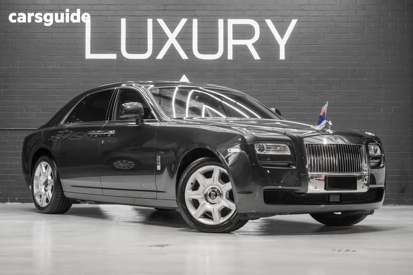 Grey 2010 Rolls-Royce Ghost Sedan