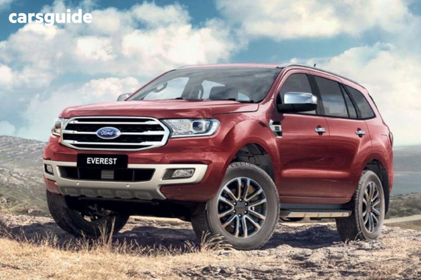 Blue 2021 Ford Everest Wagon Sport (4Wd)