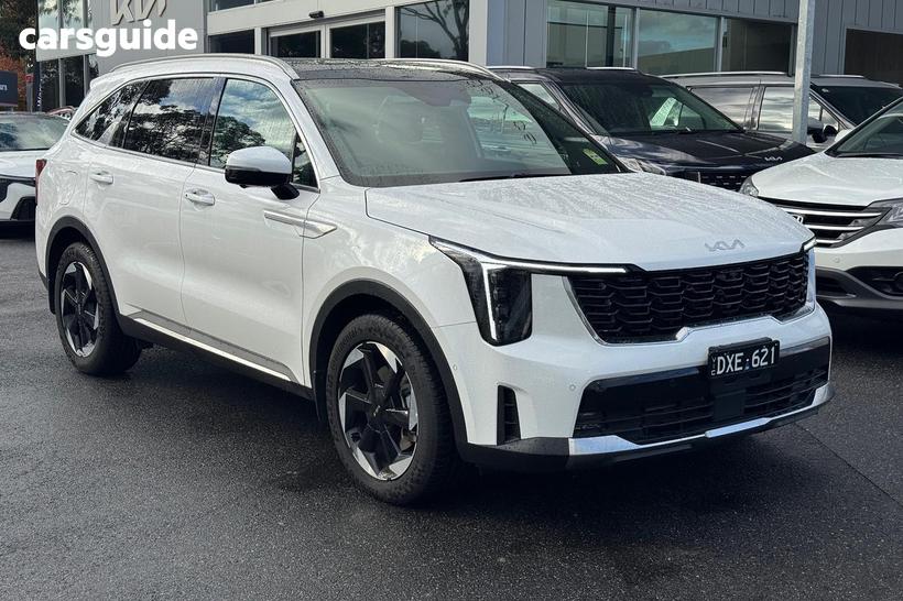 White 2025 Kia Sorento Wagon Gt-Line 7 Seat Phev Awd