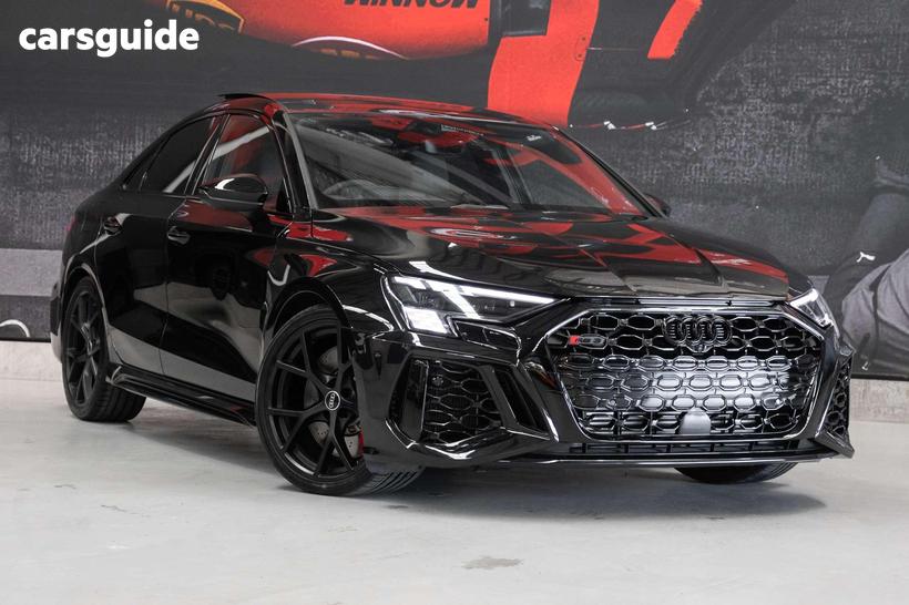 Black 2024 Audi RS3 Sedan 2.5 Tfsi S Tronic