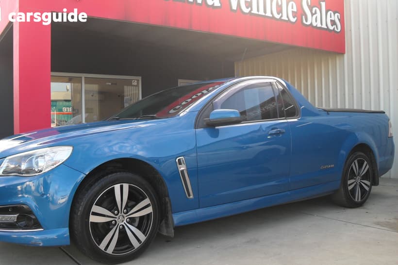 Blue 2015 Holden UTE Utility Sv6