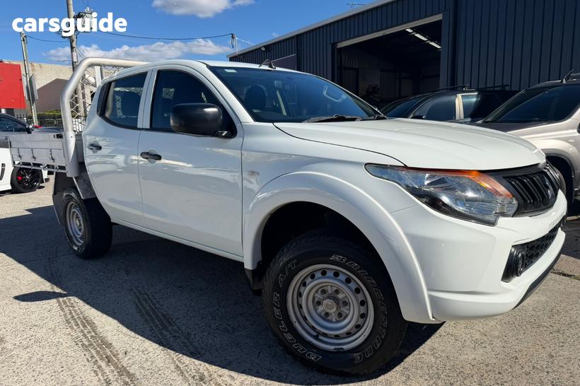 White 2018 Mitsubishi Triton Dual Cab Utility Glx