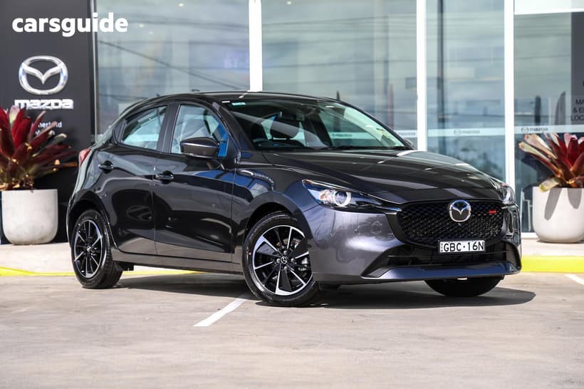 Grey 2025 Mazda Mazda2 Hatchback G15 Gt