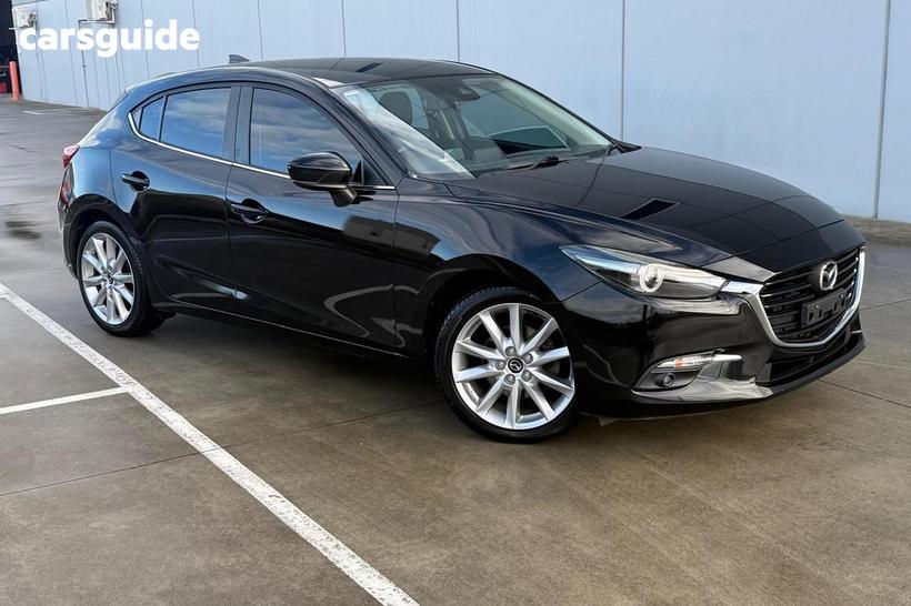 Black 2017 Mazda 3 Hatchback Sp25 Gt