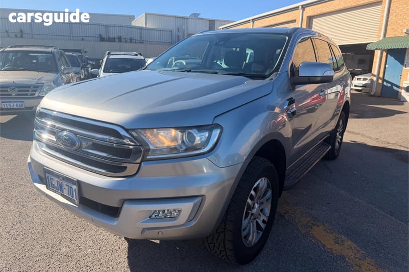 Silver 2016 Ford Everest Wagon Trend
