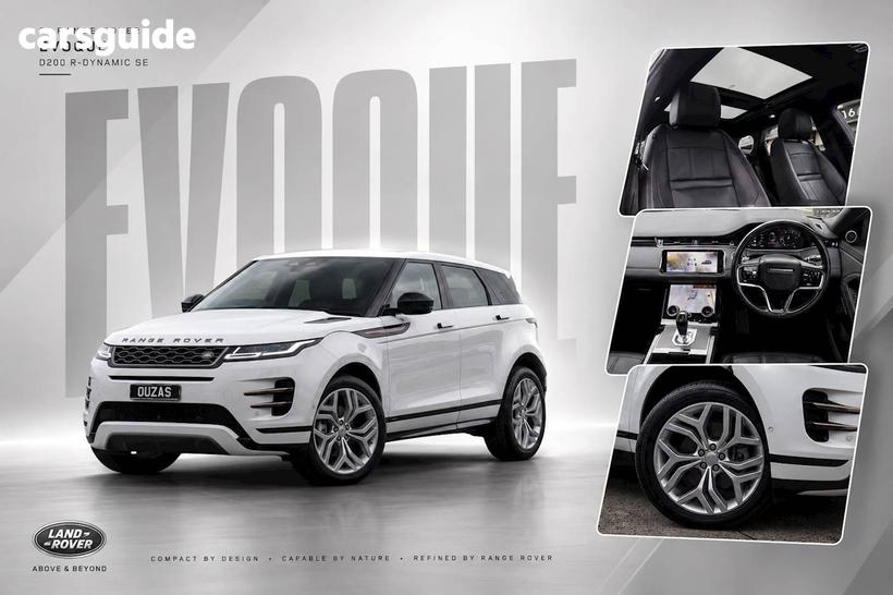 White 2021 Land Rover Range Rover Evoque Wagon D200 R-Dynamic Se (150Kw)