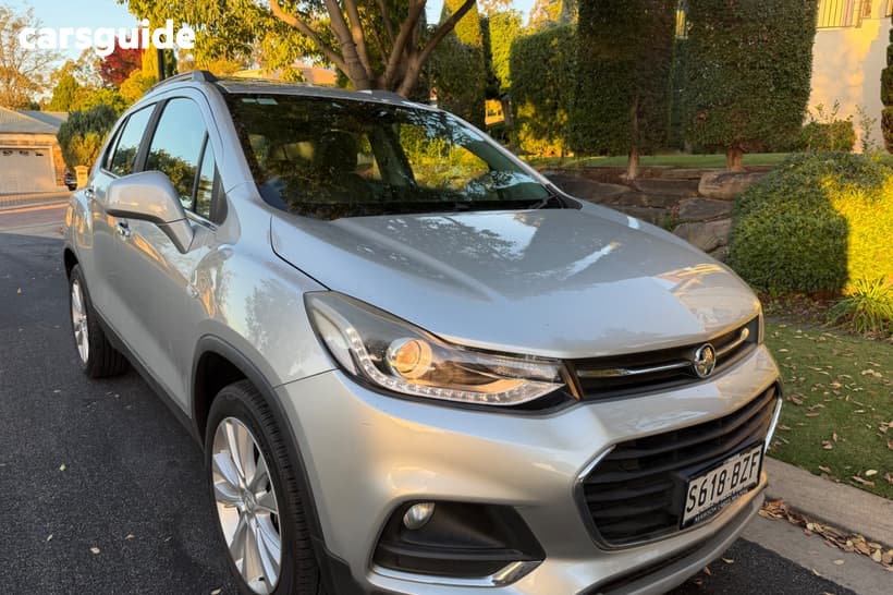 Silver 2017 Holden Trax Wagon Lt