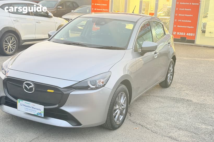 Silver 2024 Mazda 2 Hatchback G15 Pure