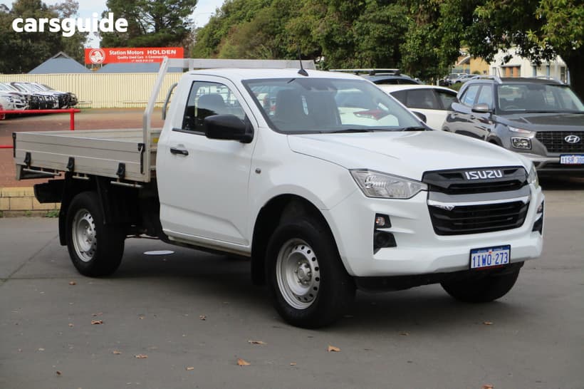 White 2023 Isuzu D-MAX Cab Chassis Sx (4X2) High-Ride