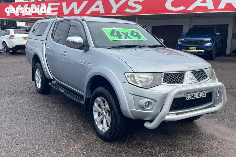 Silver 2011 Mitsubishi Triton Double Cab Utility Glx-R (4X4)