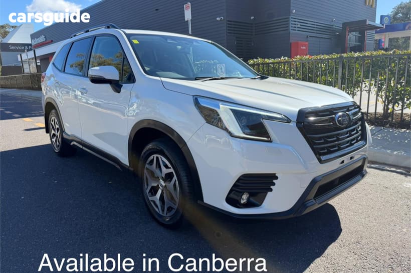 White 2024 Subaru Forester Wagon 2.5I (Awd)
