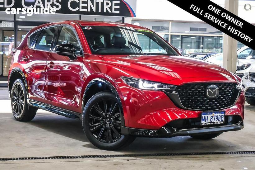 Red 2022 Mazda CX-5 Wagon Gt Sp (Awd)