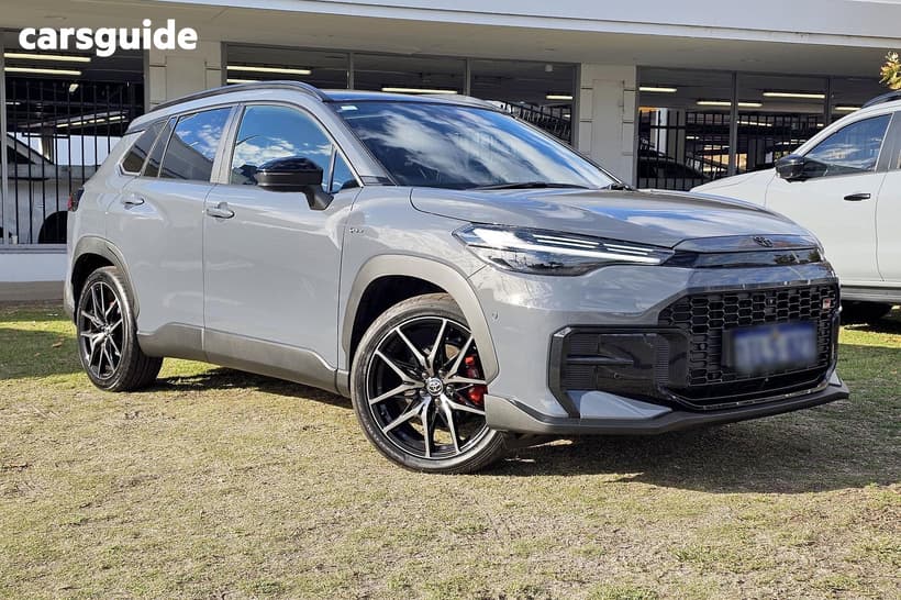 Grey 2026 Toyota Corolla Cross SUV GR SPORT 4X4