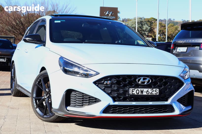 Blue 2021 Hyundai I30 Hatchback N Premium