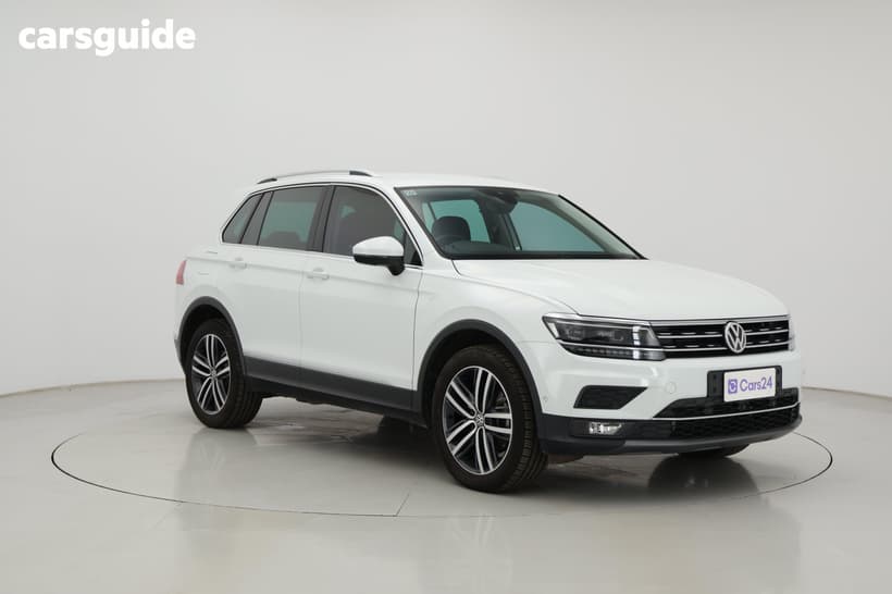 White 2020 Volkswagen Tiguan Wagon 162 Tsi Highline
