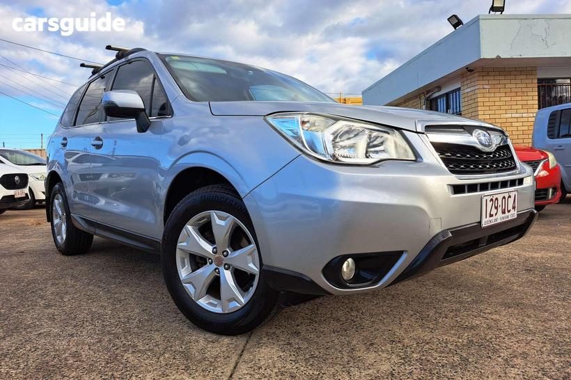 Silver 2013 Subaru Forester Wagon 2.5I-L