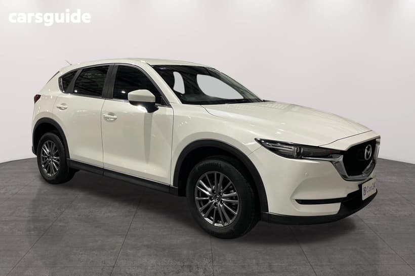 White 2017 Mazda CX-5 Wagon Maxx Sport (4X4)