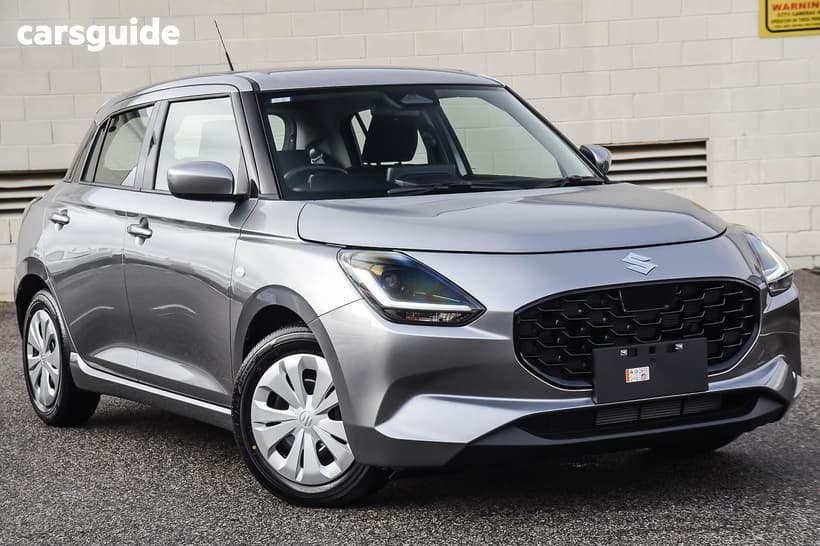 Silver 2026 Suzuki Swift Hatchback Hybrid Plus