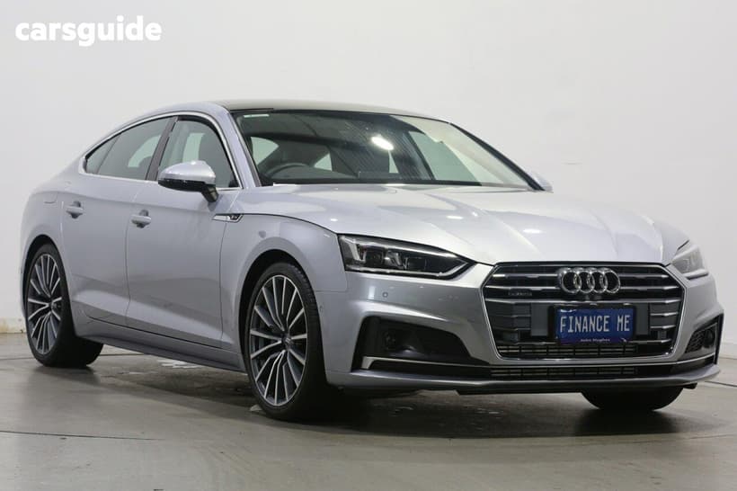 Silver 2019 Audi A5 Cabriolet 45 Tfsi Quattro S Tronic Sport