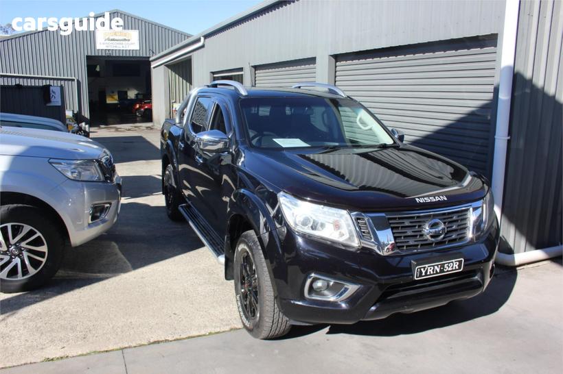 Black 2015 Nissan Navara Dual Cab Utility St-X