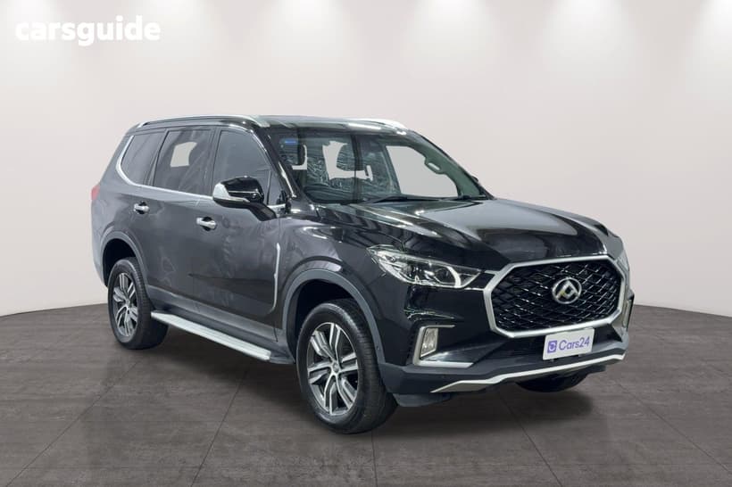 Black 2021 LDV D90 Wagon Executive (4Wd) D20