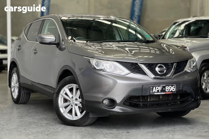 Grey 2017 Nissan Qashqai Wagon Ts