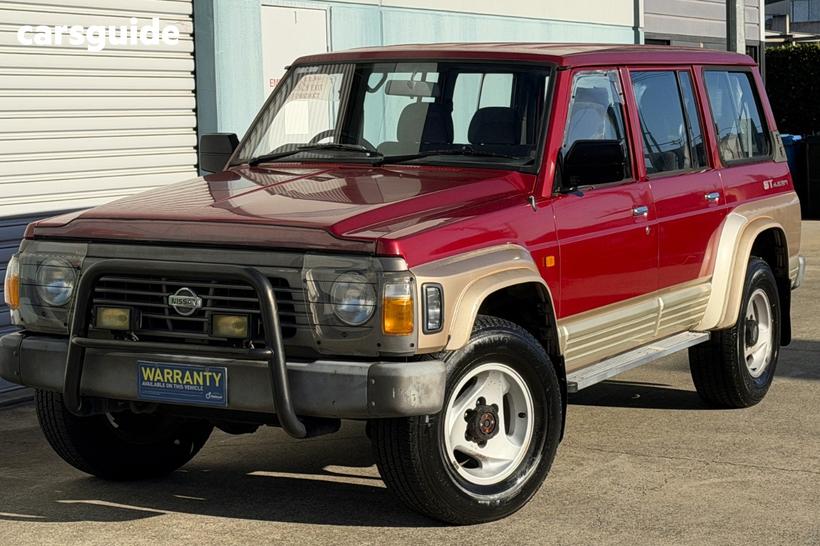 Burgundy 1995 Nissan Patrol Wagon St (4X4)