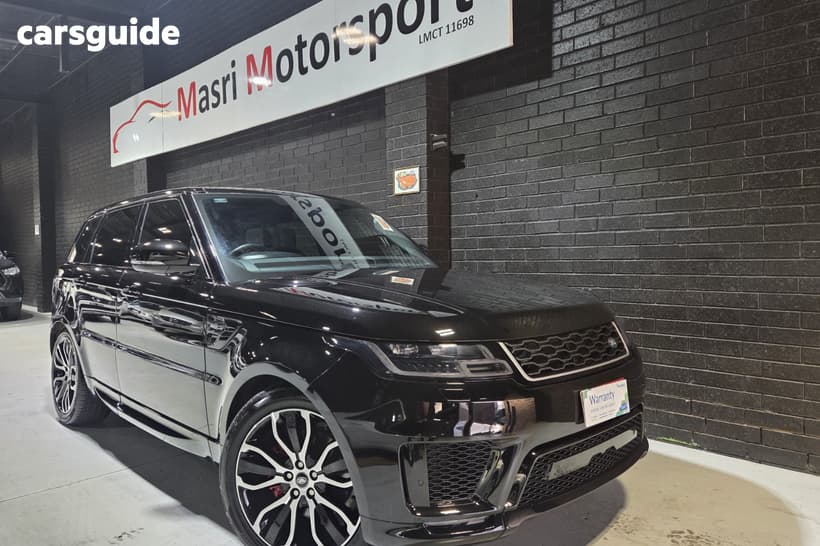 Black 2018 Land Rover Range Rover Sport Wagon Sdv6 Se