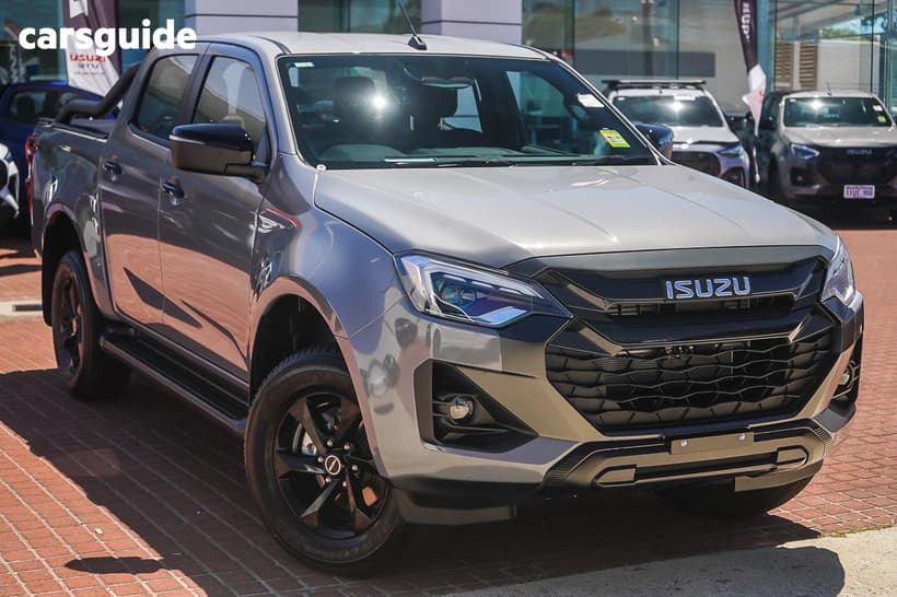 Grey 2026 Isuzu D-MAX Crew Cab Utility X-Rider (4X4)