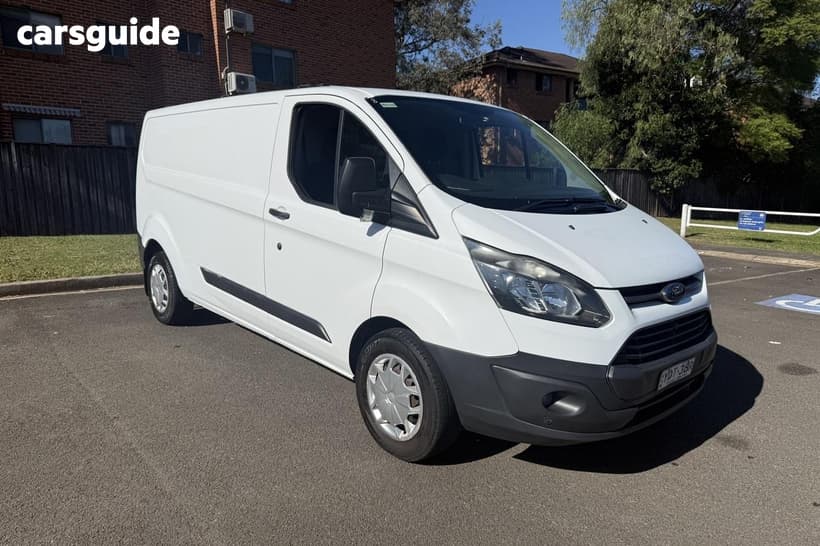 White 2017 Ford Transit Custom Van 340L (Lwb)