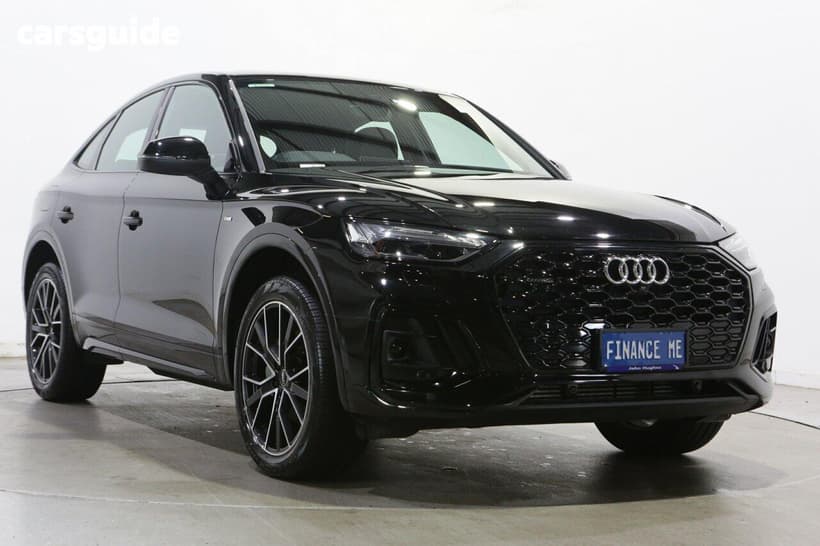 Black 2022 Audi Q5 Sportback 45 Tfsi Quattro S Line Mhev