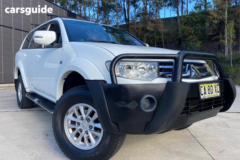 White 2014 Mitsubishi Challenger Wagon Ls (5 Seat) (4X4)