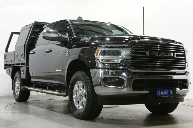 Black 2023 RAM 2500 Crew Cab Utility Laramie (4X4)