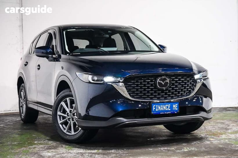 Blue 2022 Mazda CX-5 Wagon Maxx (Fwd)
