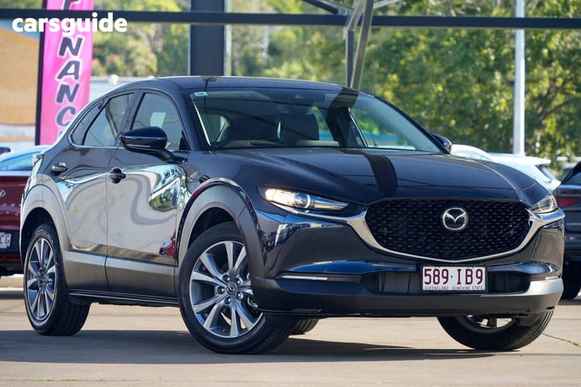 Blue 2023 Mazda CX-30 Wagon G20E Evolve M Hyb Vision (Fwd)